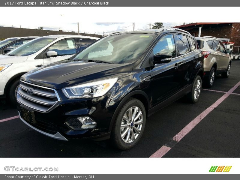 Shadow Black / Charcoal Black 2017 Ford Escape Titanium