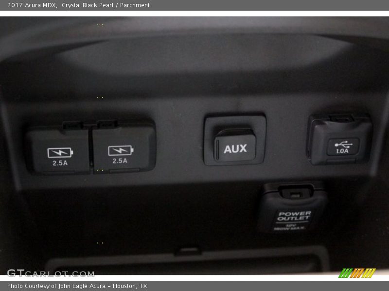 Crystal Black Pearl / Parchment 2017 Acura MDX