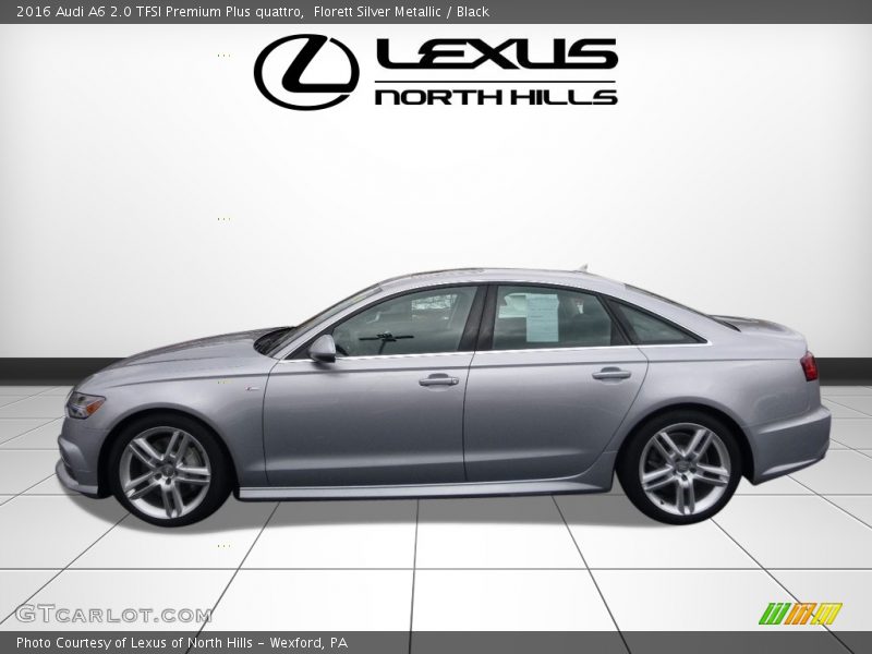 Florett Silver Metallic / Black 2016 Audi A6 2.0 TFSI Premium Plus quattro