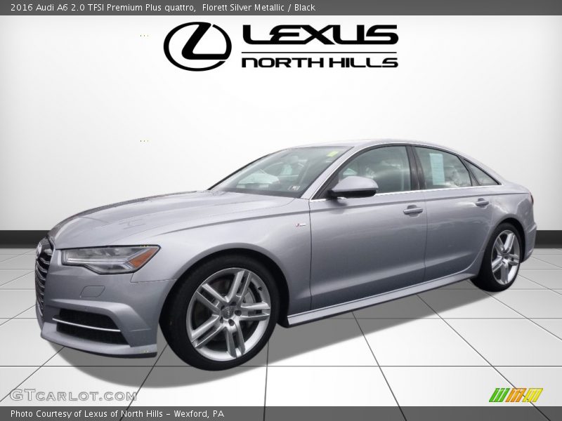 Florett Silver Metallic / Black 2016 Audi A6 2.0 TFSI Premium Plus quattro