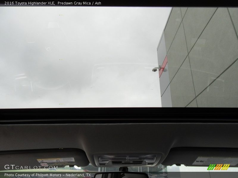 Predawn Gray Mica / Ash 2016 Toyota Highlander XLE