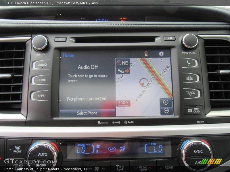 Predawn Gray Mica / Ash 2016 Toyota Highlander XLE