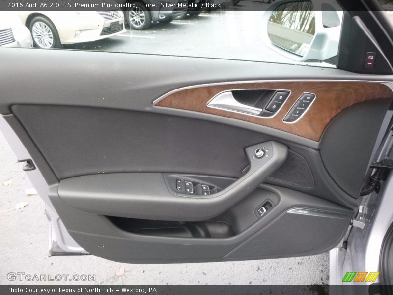 Florett Silver Metallic / Black 2016 Audi A6 2.0 TFSI Premium Plus quattro