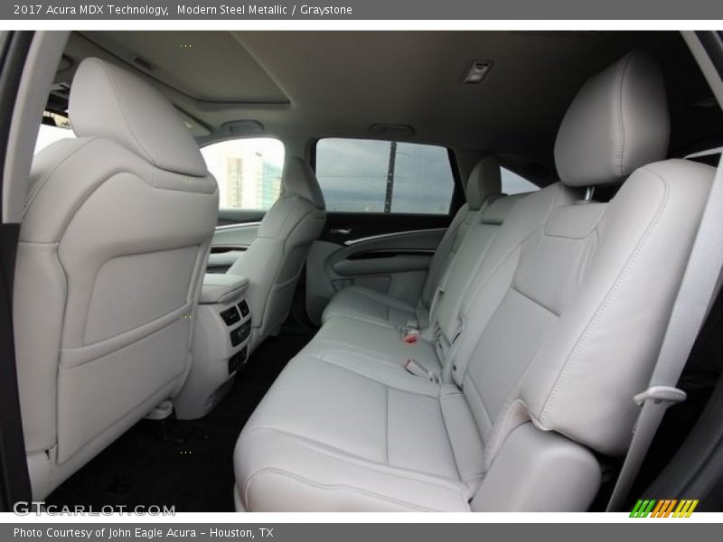 Modern Steel Metallic / Graystone 2017 Acura MDX Technology