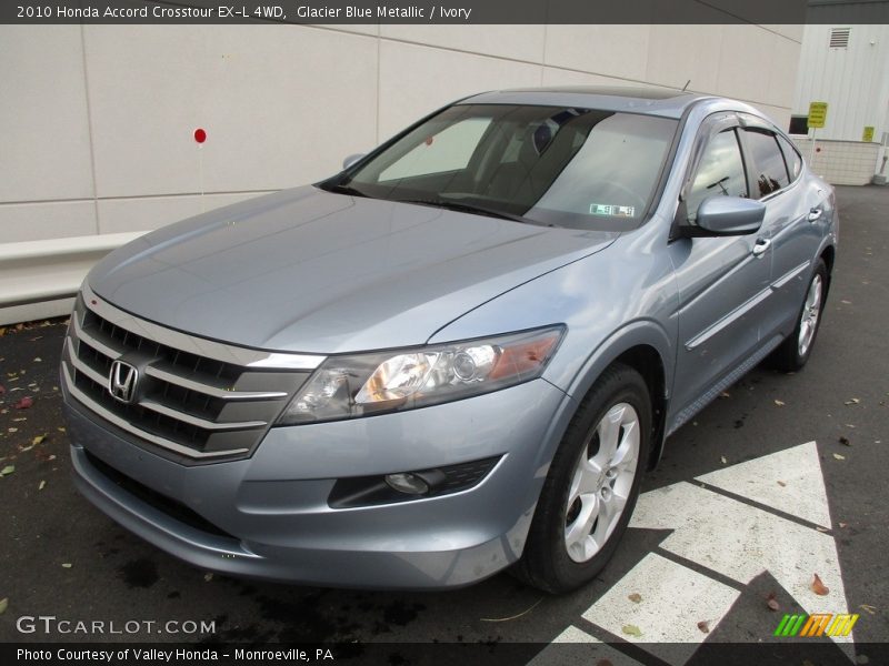 Glacier Blue Metallic / Ivory 2010 Honda Accord Crosstour EX-L 4WD