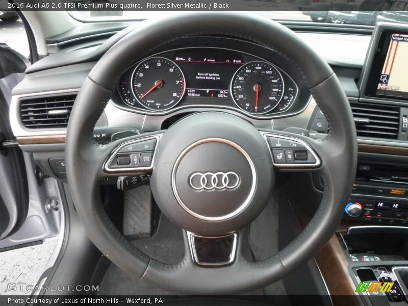 Florett Silver Metallic / Black 2016 Audi A6 2.0 TFSI Premium Plus quattro