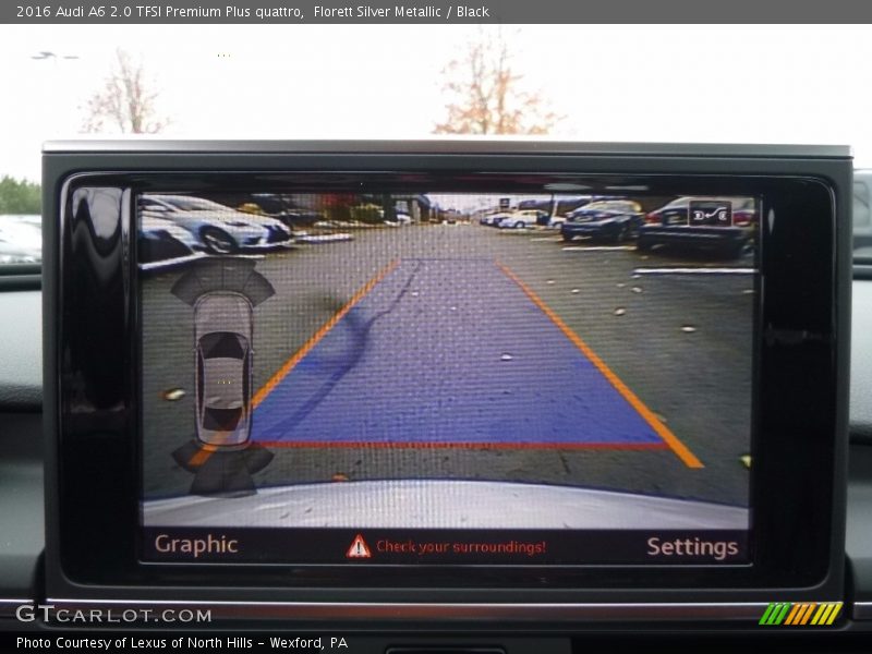 Florett Silver Metallic / Black 2016 Audi A6 2.0 TFSI Premium Plus quattro