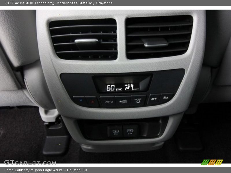 Modern Steel Metallic / Graystone 2017 Acura MDX Technology
