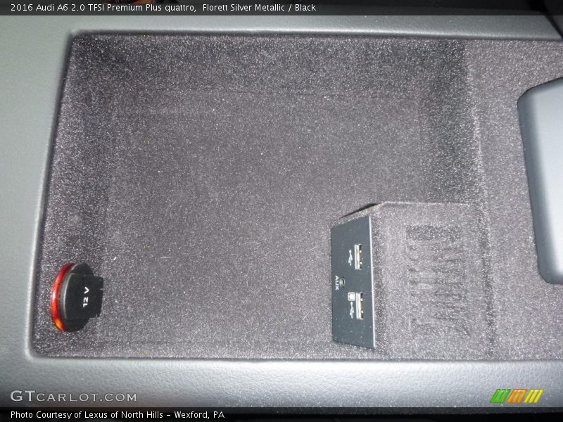 Florett Silver Metallic / Black 2016 Audi A6 2.0 TFSI Premium Plus quattro