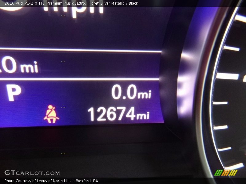 Florett Silver Metallic / Black 2016 Audi A6 2.0 TFSI Premium Plus quattro
