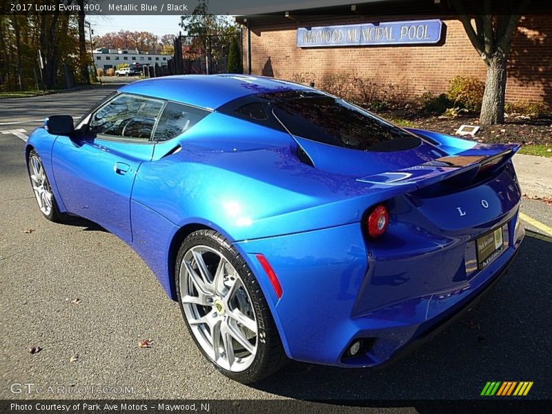 Metallic Blue / Black 2017 Lotus Evora 400