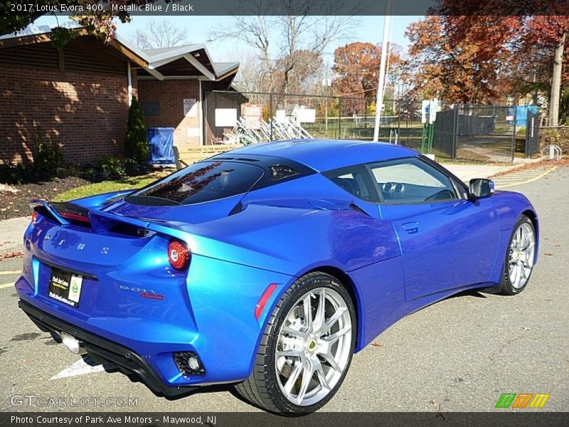 Metallic Blue / Black 2017 Lotus Evora 400