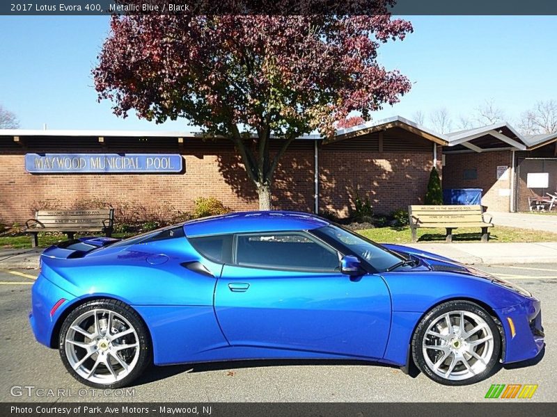 Metallic Blue / Black 2017 Lotus Evora 400