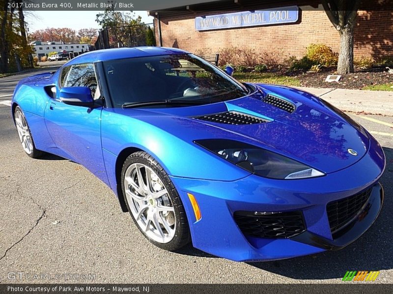 Metallic Blue / Black 2017 Lotus Evora 400