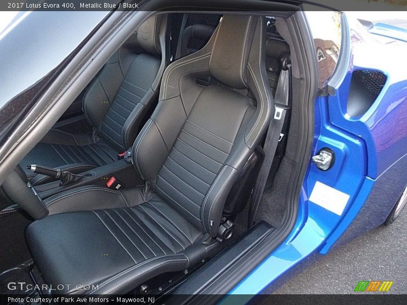 Front Seat of 2017 Evora 400