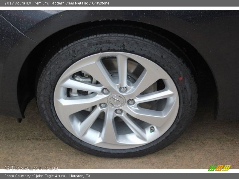 Modern Steel Metallic / Graystone 2017 Acura ILX Premium