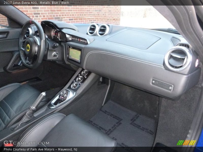 Dashboard of 2017 Evora 400