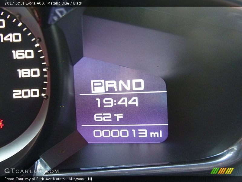  2017 Evora 400 400 Gauges