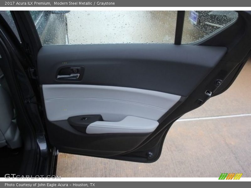 Modern Steel Metallic / Graystone 2017 Acura ILX Premium