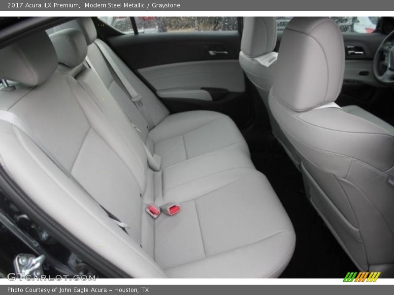 Modern Steel Metallic / Graystone 2017 Acura ILX Premium