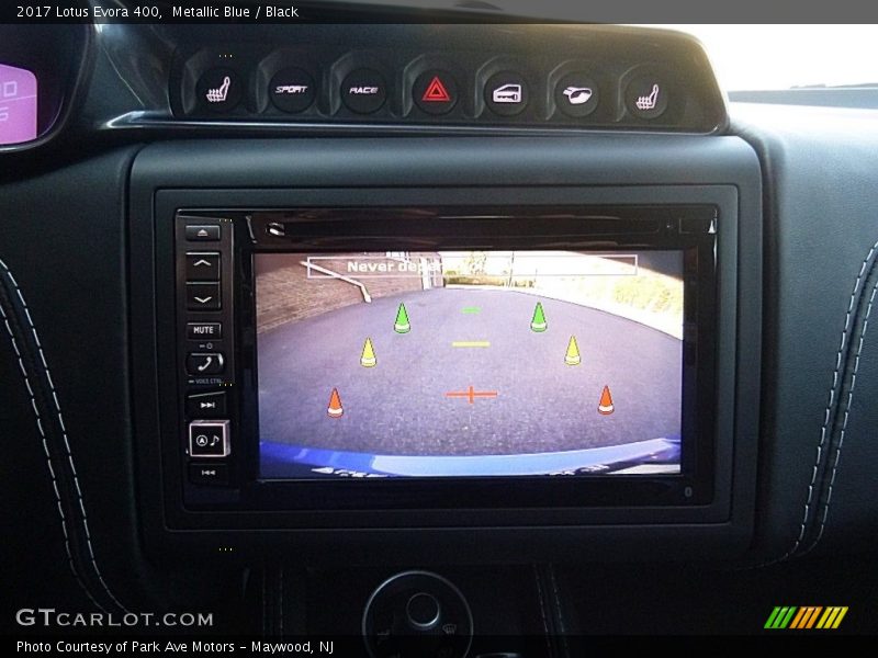 Navigation of 2017 Evora 400