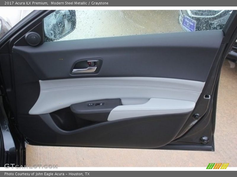 Modern Steel Metallic / Graystone 2017 Acura ILX Premium