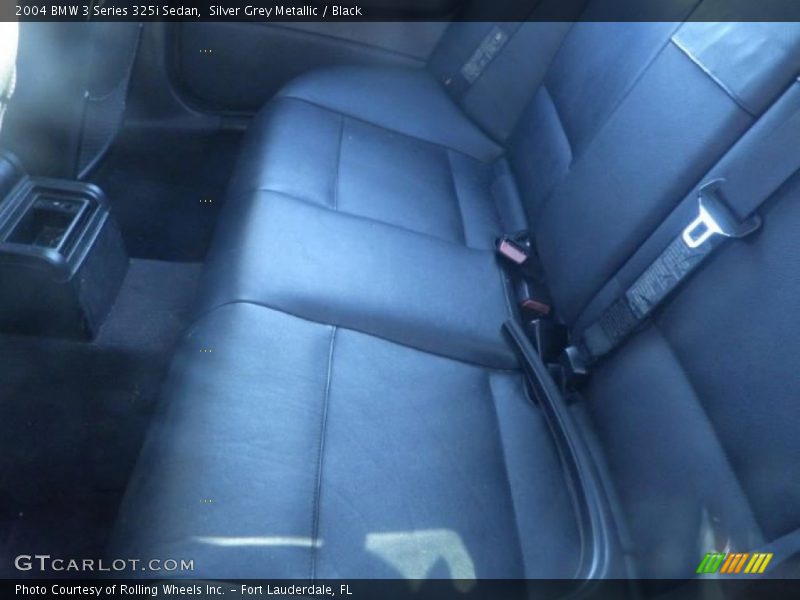 Silver Grey Metallic / Black 2004 BMW 3 Series 325i Sedan