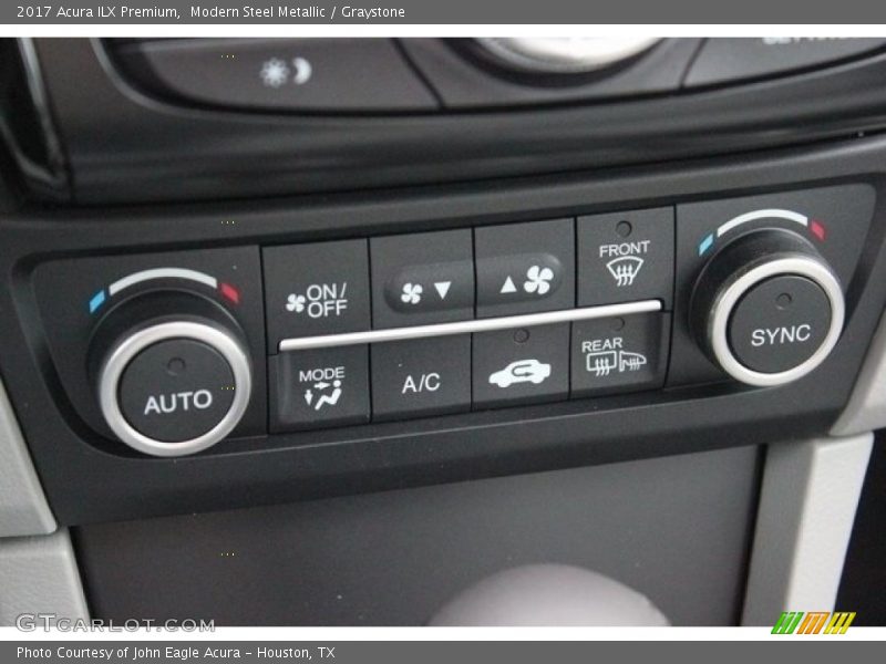 Modern Steel Metallic / Graystone 2017 Acura ILX Premium