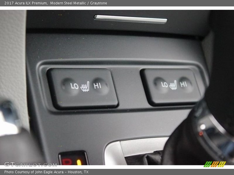 Modern Steel Metallic / Graystone 2017 Acura ILX Premium