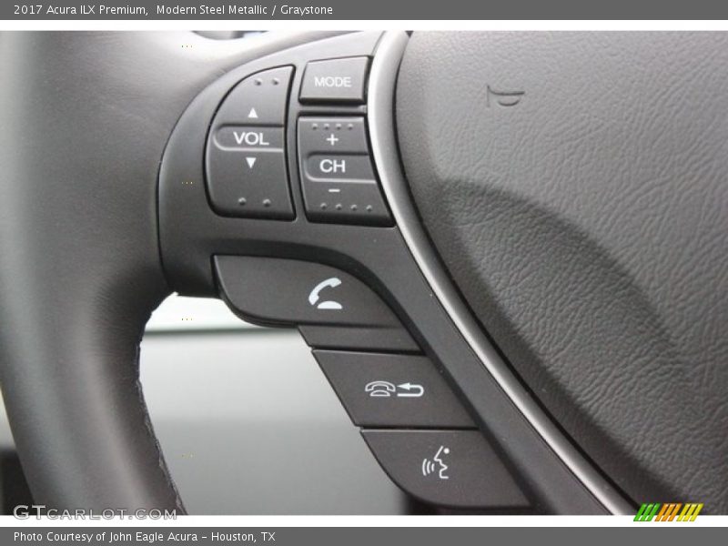 Modern Steel Metallic / Graystone 2017 Acura ILX Premium