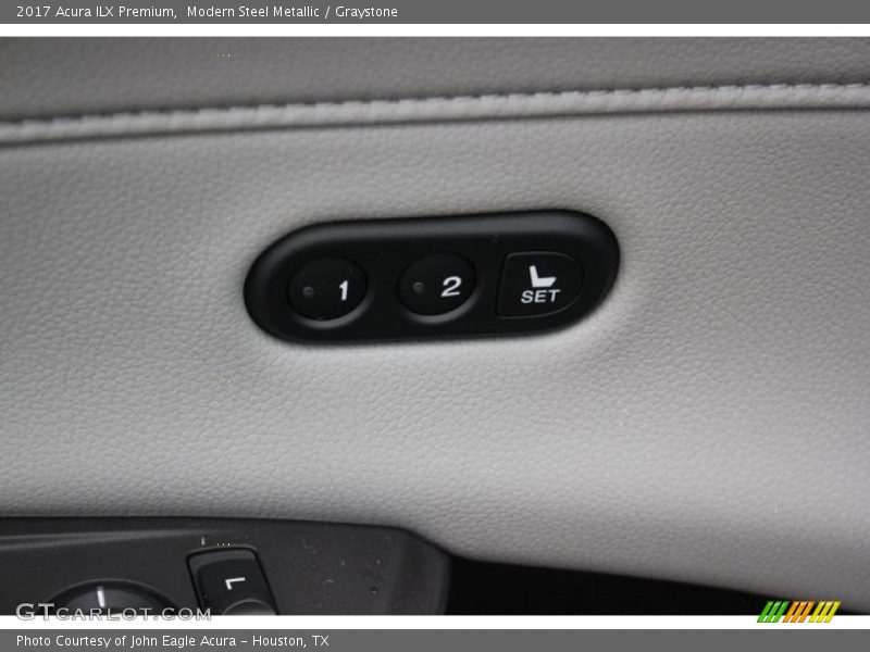 Modern Steel Metallic / Graystone 2017 Acura ILX Premium