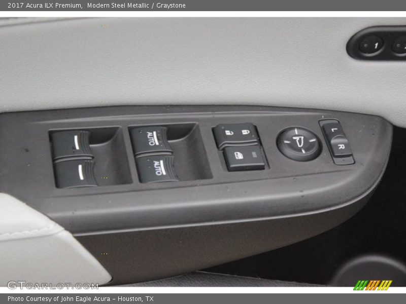 Modern Steel Metallic / Graystone 2017 Acura ILX Premium