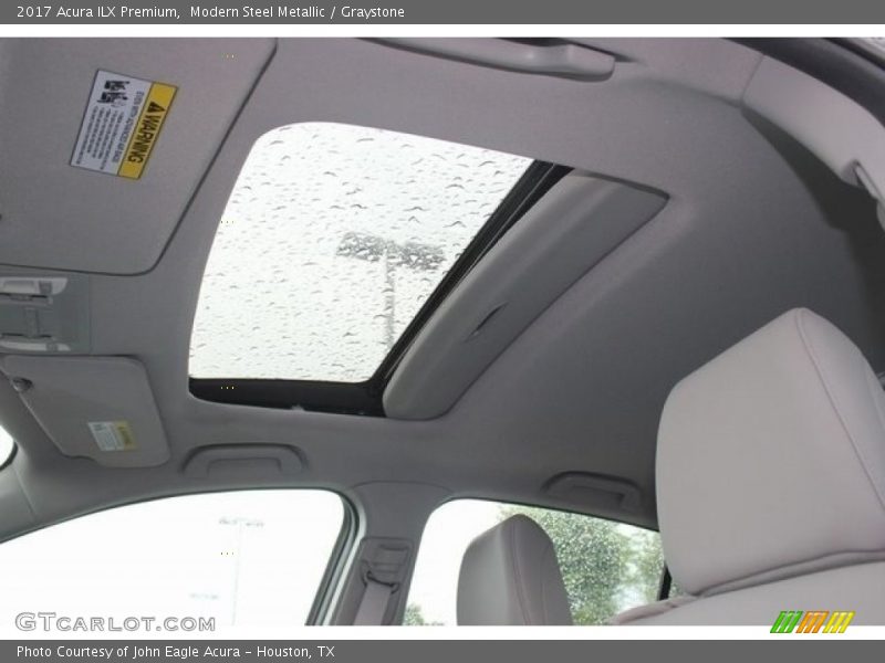 Modern Steel Metallic / Graystone 2017 Acura ILX Premium