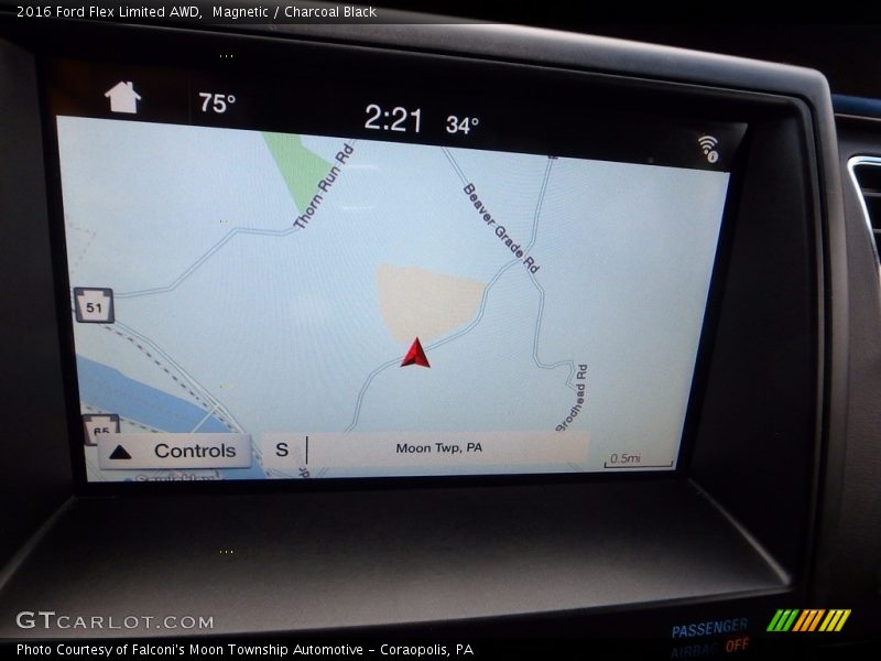 Magnetic / Charcoal Black 2016 Ford Flex Limited AWD