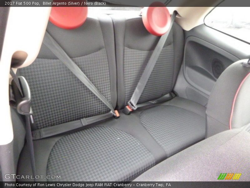 Rear Seat of 2017 500 Pop