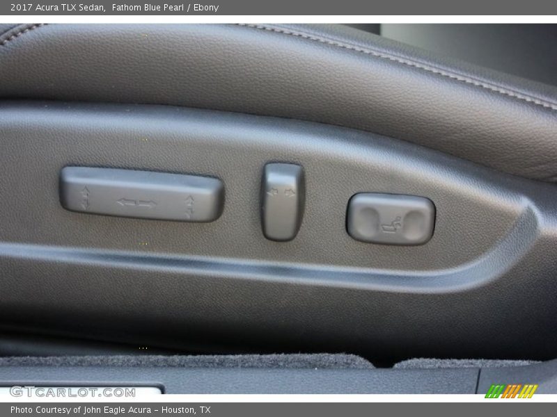 Fathom Blue Pearl / Ebony 2017 Acura TLX Sedan