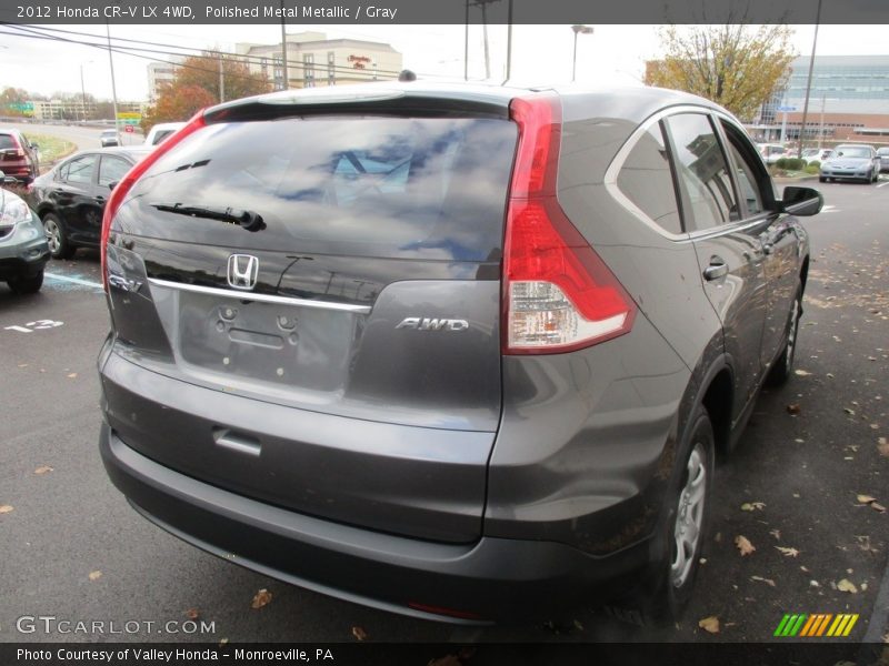 Polished Metal Metallic / Gray 2012 Honda CR-V LX 4WD