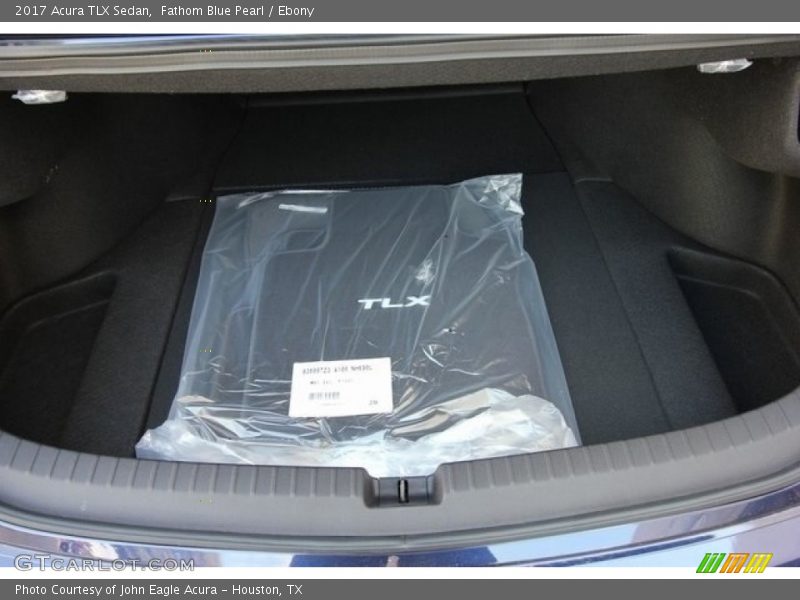 Fathom Blue Pearl / Ebony 2017 Acura TLX Sedan