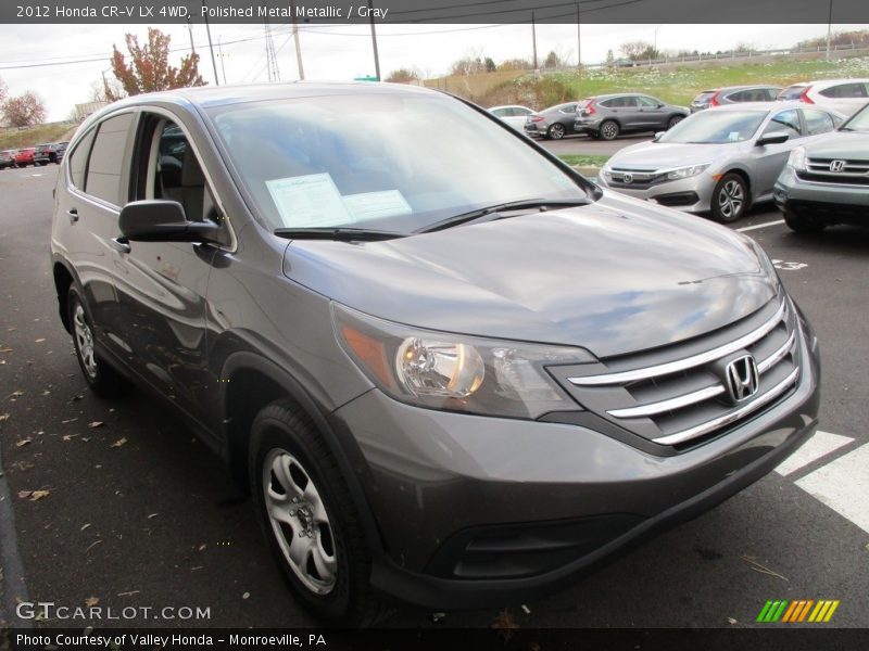 Polished Metal Metallic / Gray 2012 Honda CR-V LX 4WD