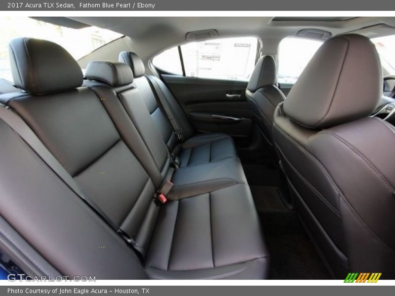 Fathom Blue Pearl / Ebony 2017 Acura TLX Sedan