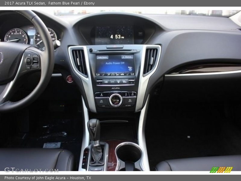 Fathom Blue Pearl / Ebony 2017 Acura TLX Sedan