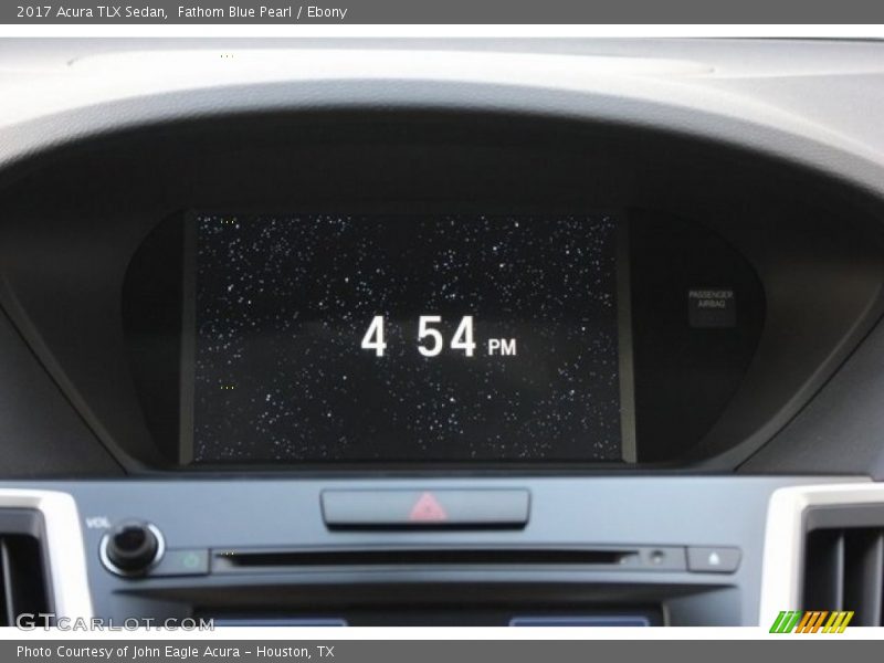 Fathom Blue Pearl / Ebony 2017 Acura TLX Sedan