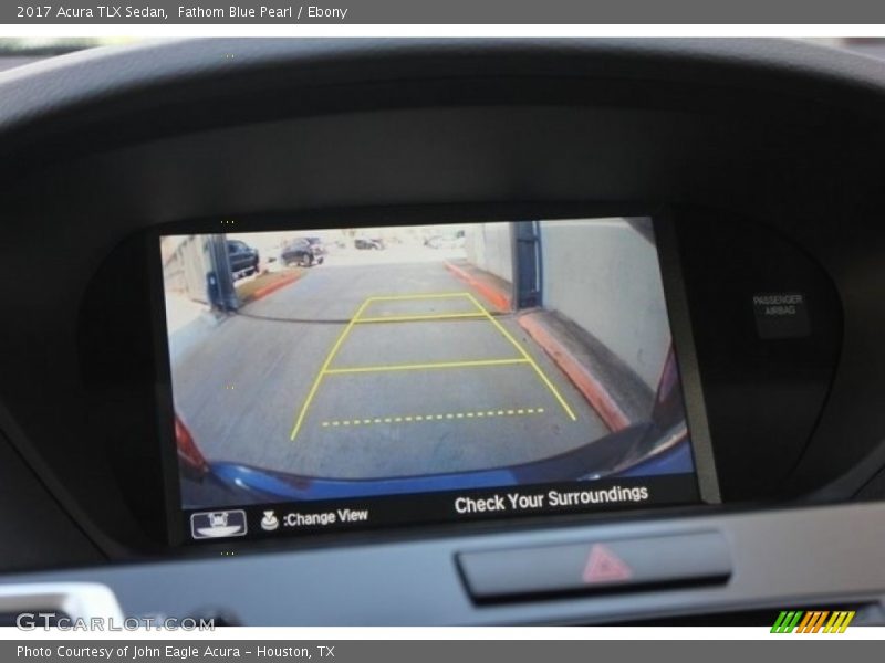 Fathom Blue Pearl / Ebony 2017 Acura TLX Sedan