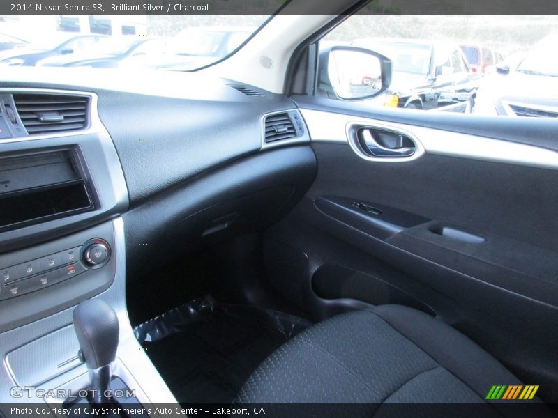 Brilliant Silver / Charcoal 2014 Nissan Sentra SR