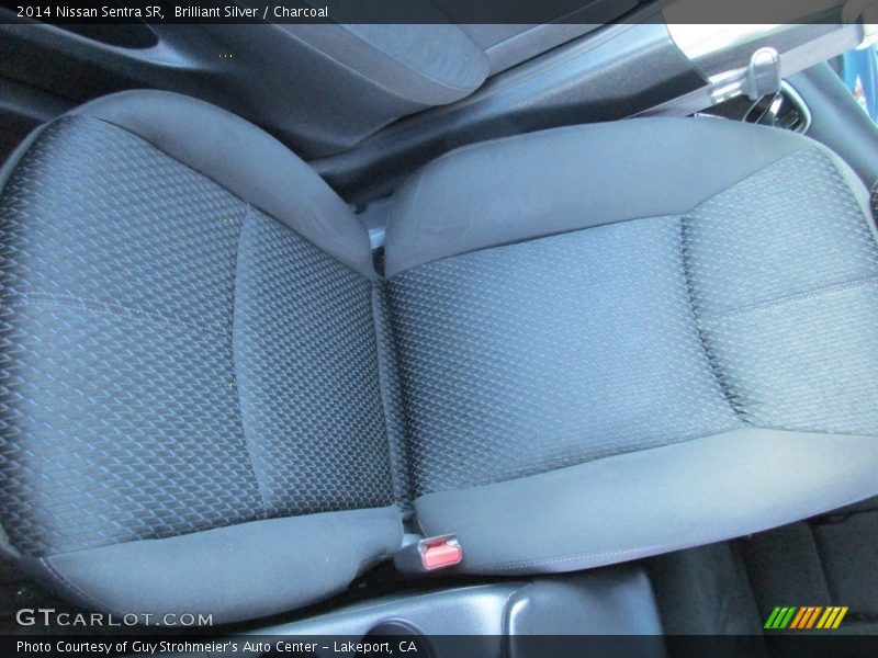 Brilliant Silver / Charcoal 2014 Nissan Sentra SR