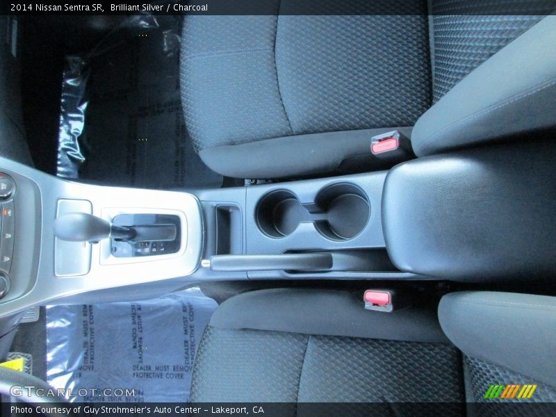 Brilliant Silver / Charcoal 2014 Nissan Sentra SR