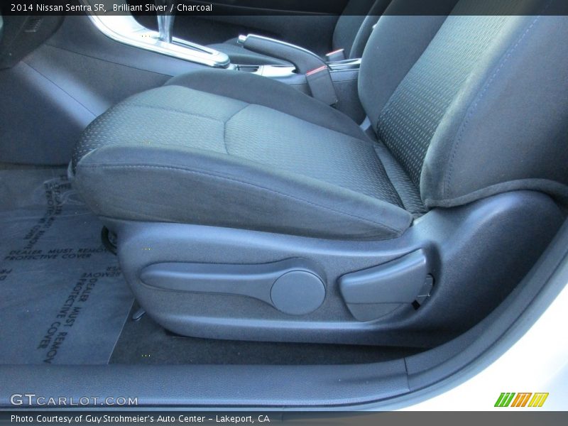 Brilliant Silver / Charcoal 2014 Nissan Sentra SR