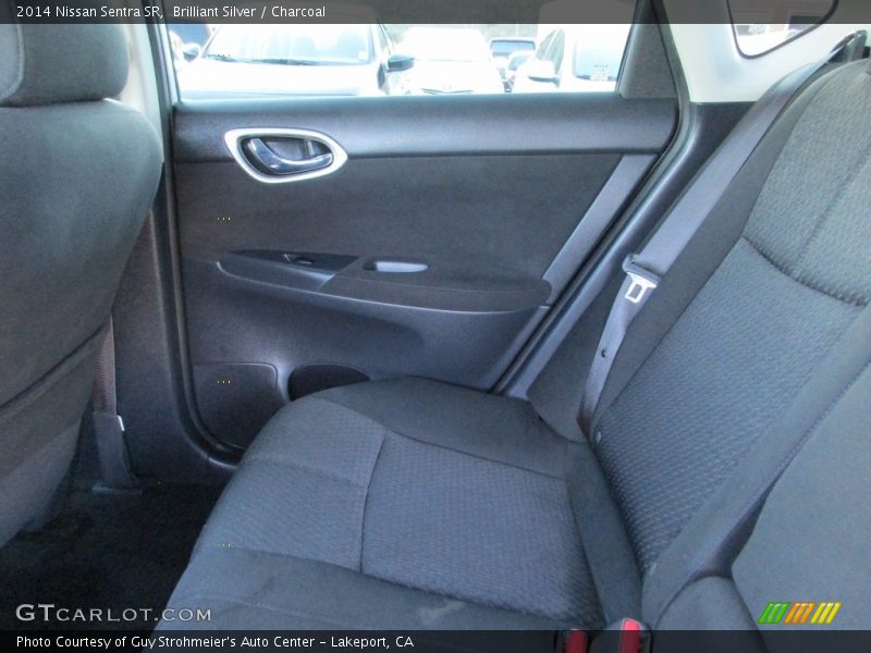 Brilliant Silver / Charcoal 2014 Nissan Sentra SR