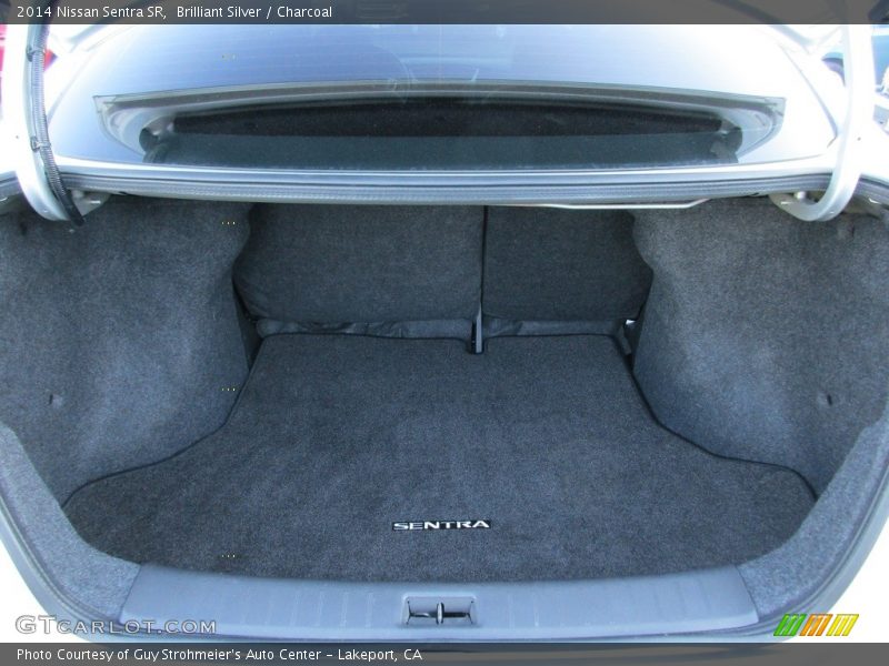 Brilliant Silver / Charcoal 2014 Nissan Sentra SR