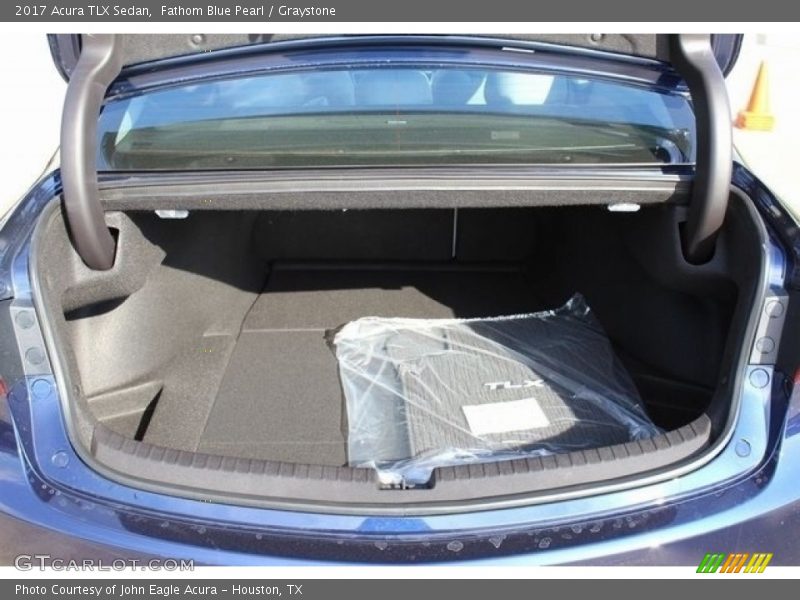 Fathom Blue Pearl / Graystone 2017 Acura TLX Sedan